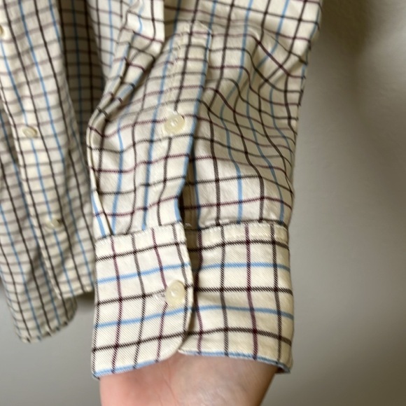 Madewell NWT Oversized Ex-Boyfriend Flannel Button-Down – Size M - Picture 7 of 10